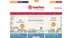 Desktop Screenshot of localfirst.com